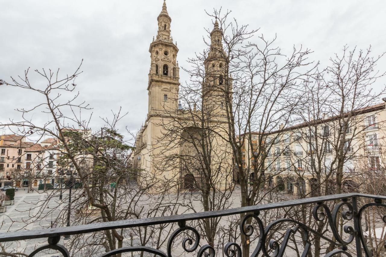 Apartamento La Redonda Catedral Y Aire Acondicionado Logroño Exterior foto